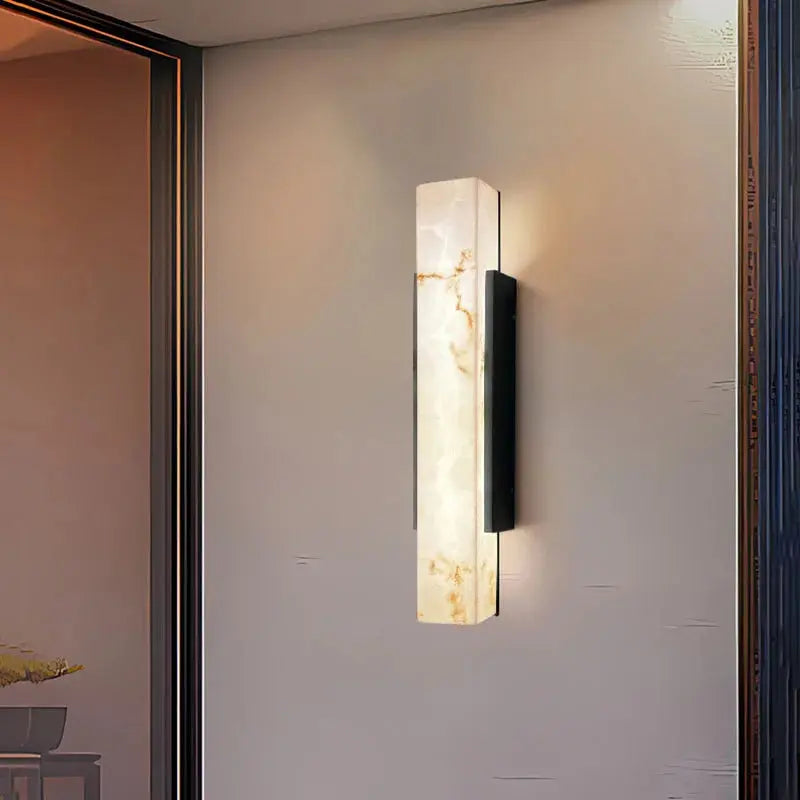 Modern Minimalist Outdoor Waterproof IP65 Lmitated Marble LED Wall Light AC85~265V Stainless Steel Porch Lamp For Street Adorn ChandeliersLife®