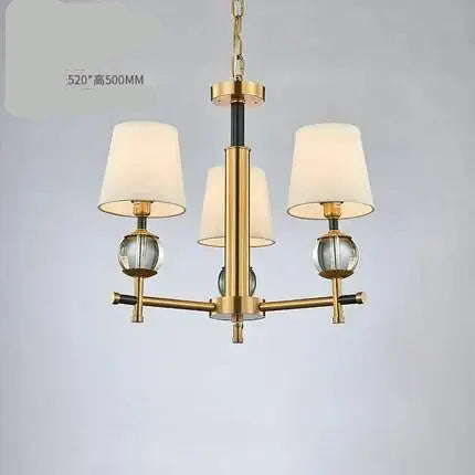 American copper chandelier lighting living room lamp modern designer chandeliers luxury Crystal Dining Room bedroom study Light ChandeliersLife®