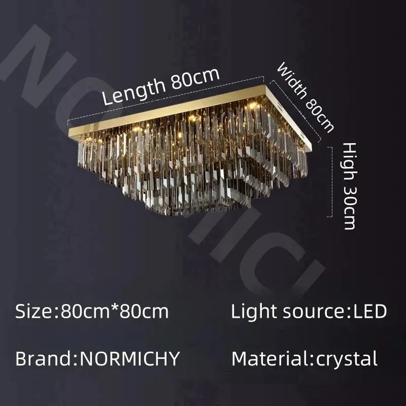 Modern Geometric Crystal Lamp ChandeliersLife®