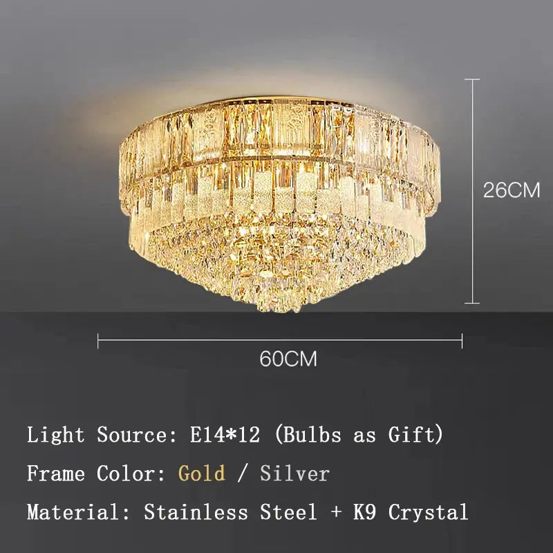 Luxury Crystal New Ceiling Lamp