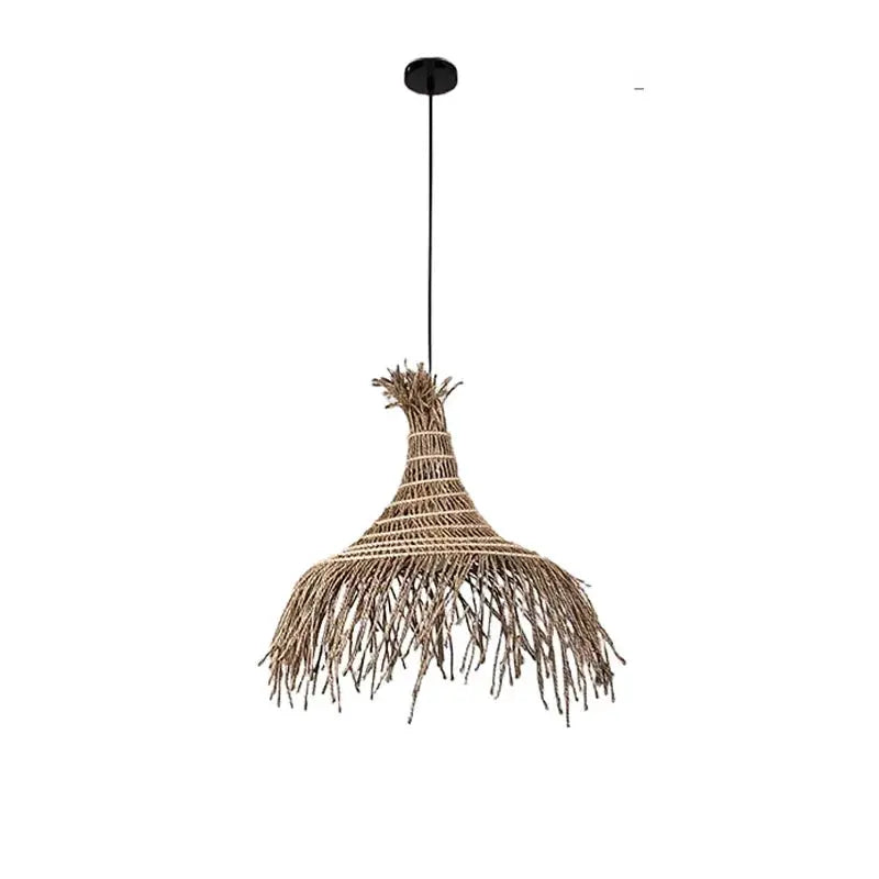 Nordic Retro Rattan Chandelier ChandeliersLife®