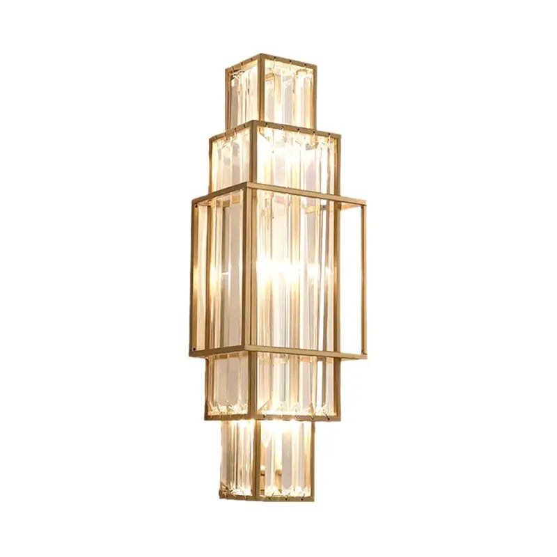 Modern Minimalist Luxury Glass Crystal Wall Lamps ChandeliersLife®