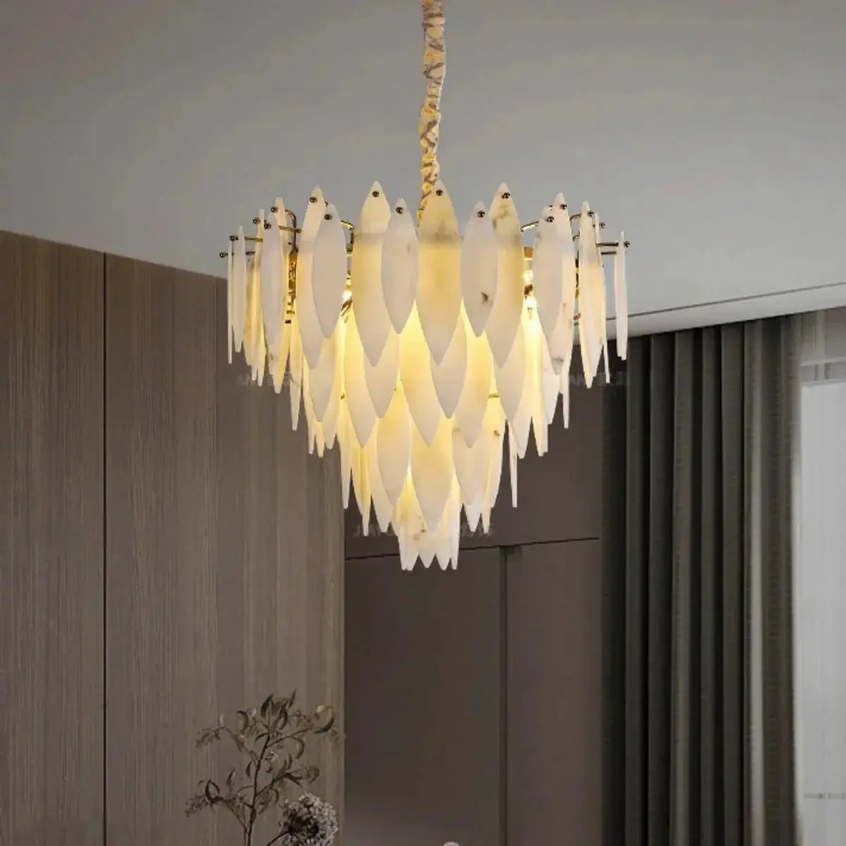 Villa Loft Bedroom Designer Marble Chandeliers ChandeliersLife®