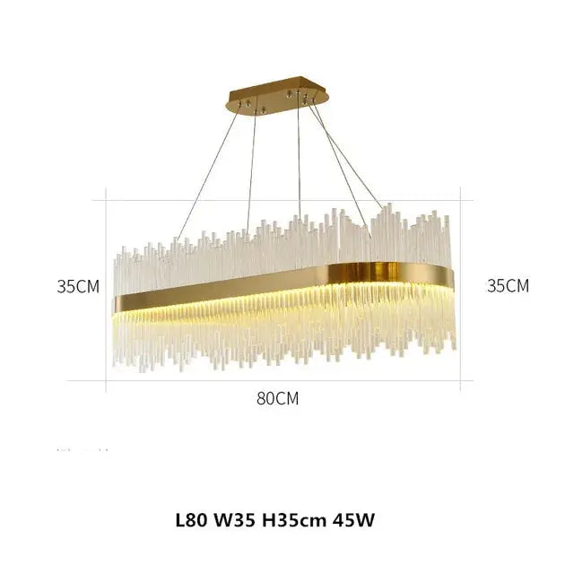 Modern LED Chandelier Dimmable