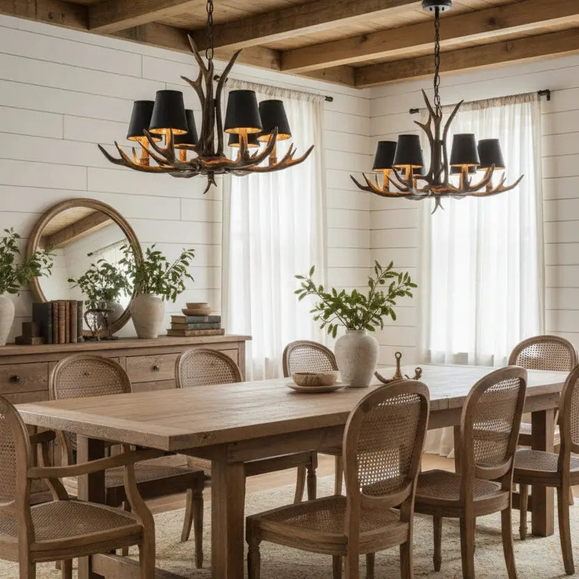 Retro Antler Chandelier ChandeliersLife®