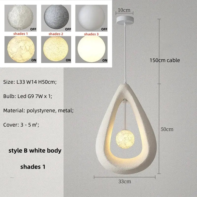 Long Wabi Sabi Dining Room Unique LED Lights ChandeliersLife®