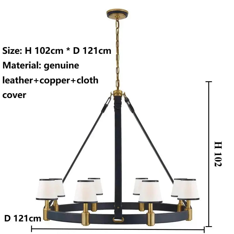 Fashionable Retro Copper Pendant Lamp ChandeliersLife®