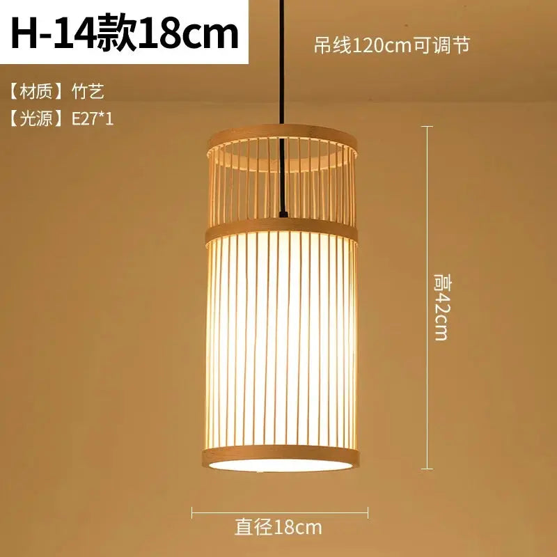 Creative Bamboo Pendant Lamp ChandeliersLife®