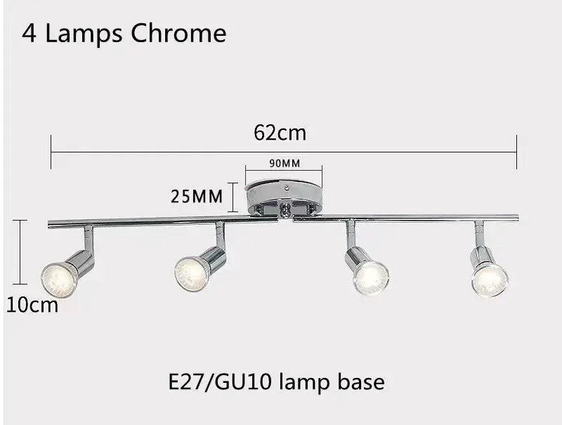 GU10 Living Room Ceiling Light ChandeliersLife®