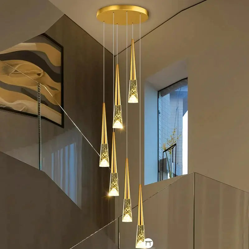 Modern Dome Decoration Stair Pendant Lamp ChandeliersLife®