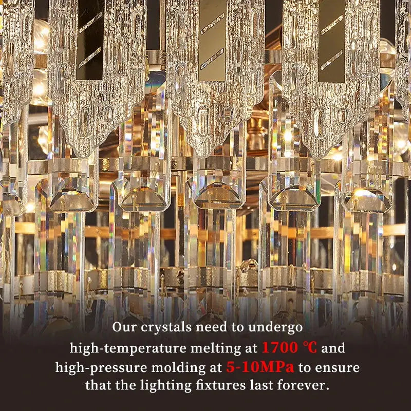 Crystal Hanging Living Room Chandelier