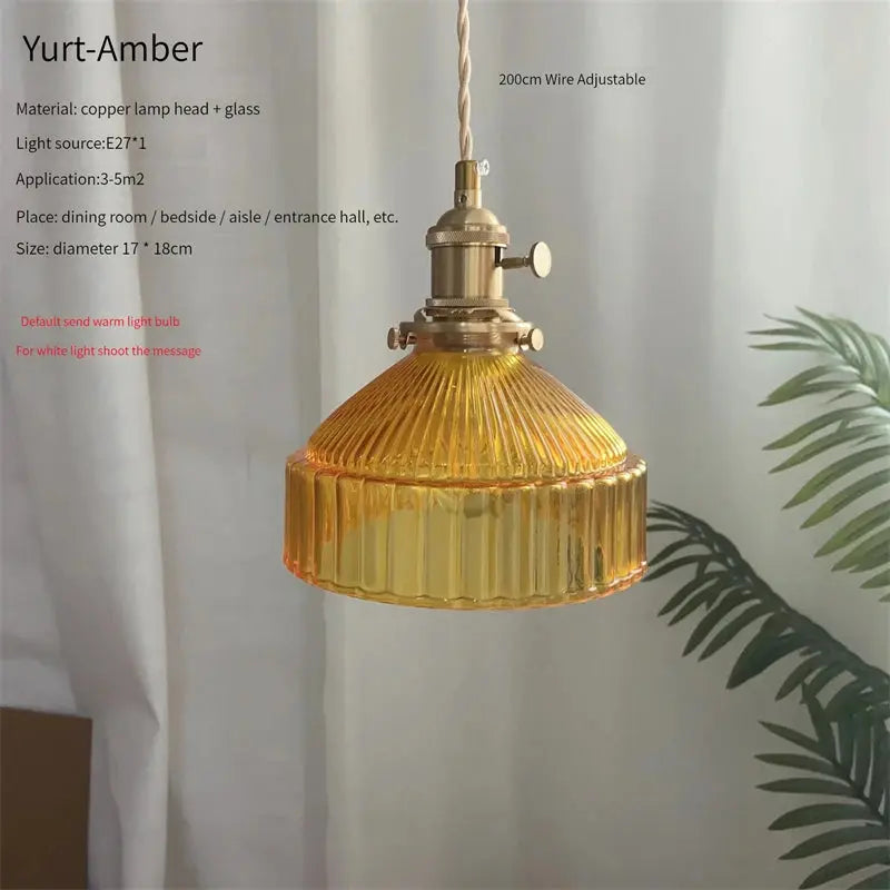 Scandinavian Green Glass Pendant Lights ChandeliersLife®