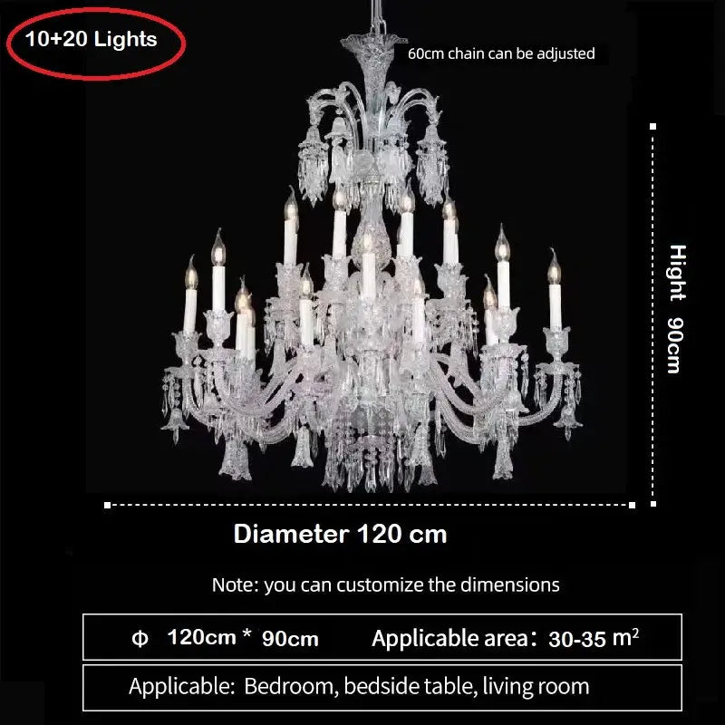 Crystal Extra Large Chandelier ChandeliersLife®
