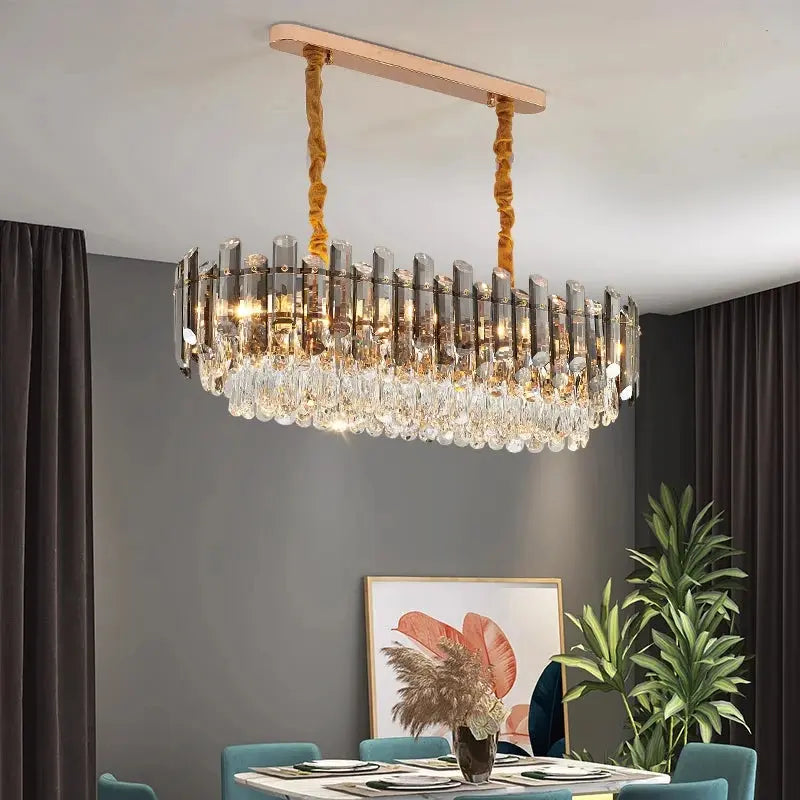 Modern Luxury Crystal E14 Chandeliers