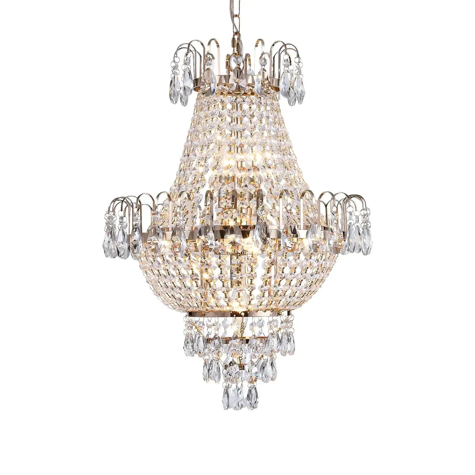 Luxury Retro Crystal Imperial Style Ceiling Light ChandeliersLife®