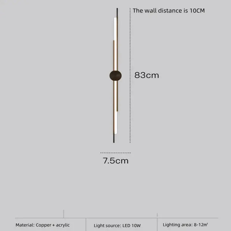 Copper Designer Wall Lamp ChandeliersLife®