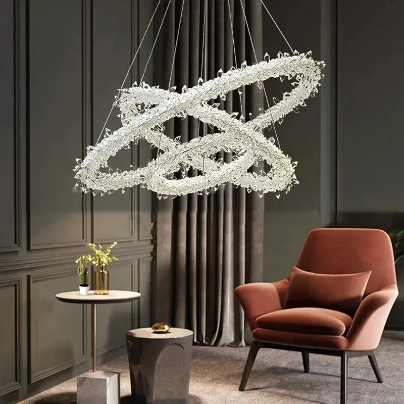 Modern Ice Cone Chandelier