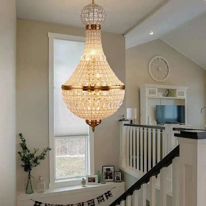 British Style Crystal Vintage Chandelier ChandeliersLife®