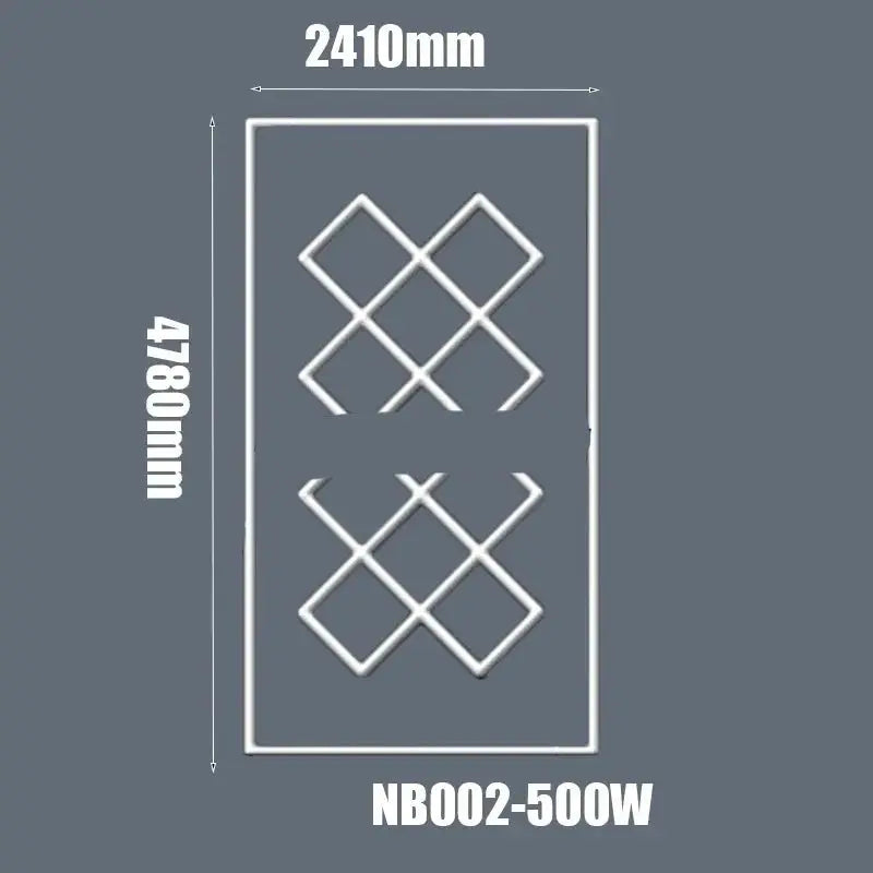 Hexagon Ceiling Light for Car Showroom Workshop ChandeliersLife®