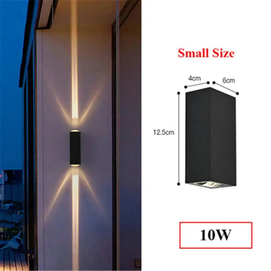 Waterproof LED Up Down Garden Wall Light