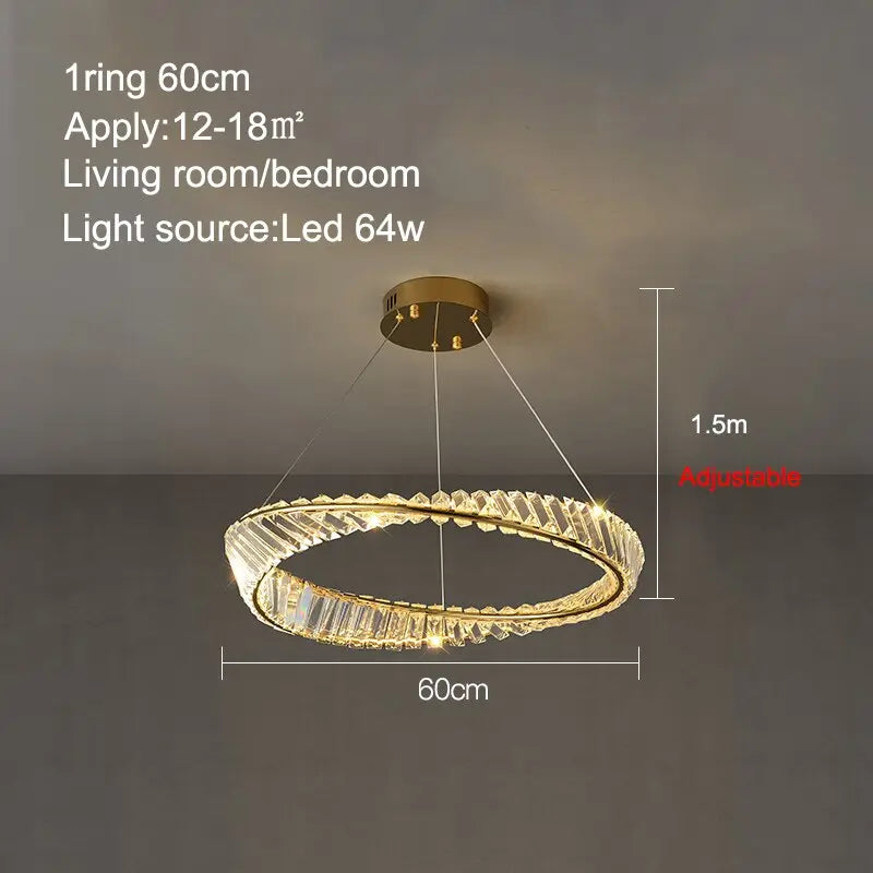 Crystal Led Chandelier ChandeliersLife®