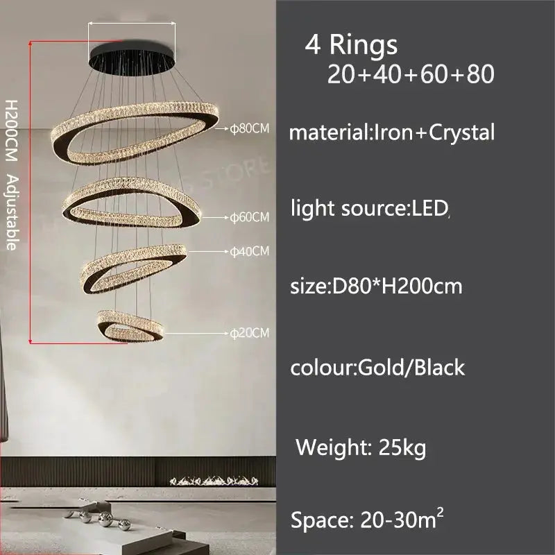 Luxury Modern Home Decoration Villa Chandelier ChandeliersLife®