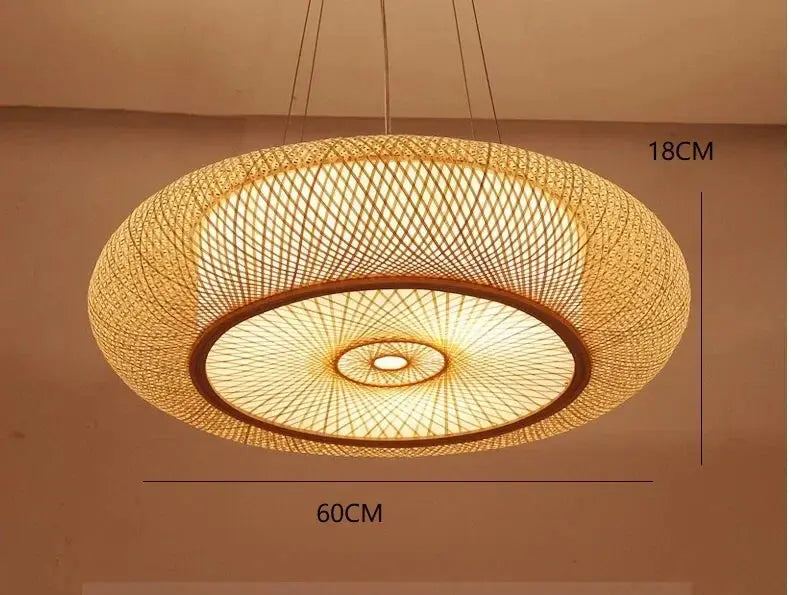 Japanese Bamboo Pendant Lights ChandeliersLife®