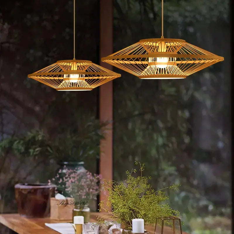 Style Bamboo Art Chandelier ChandeliersLife®