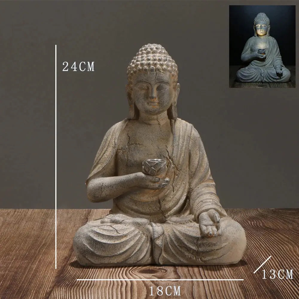 Resin Solar Buddha Statue ChandeliersLife®