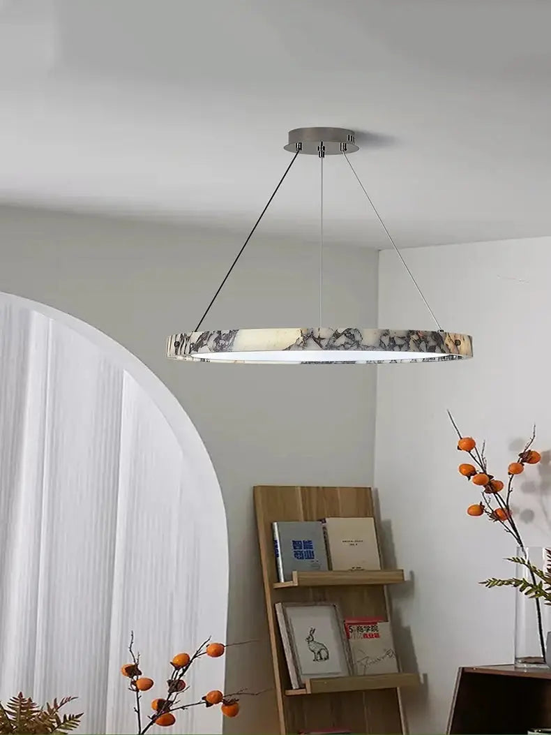 Italian Style Marble Ring Bedroom Chandelier ChandeliersLife®