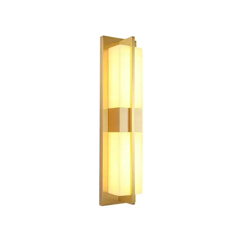 GISELLE Contemporary LED Brass Marble Outdoor Wall Lamps Electric Waterproof Balcony Hallway Courtyard Villa Gate Hotel ChandeliersLife®