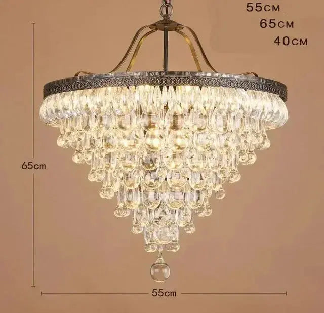 Long French Style Chandelier ChandeliersLife®