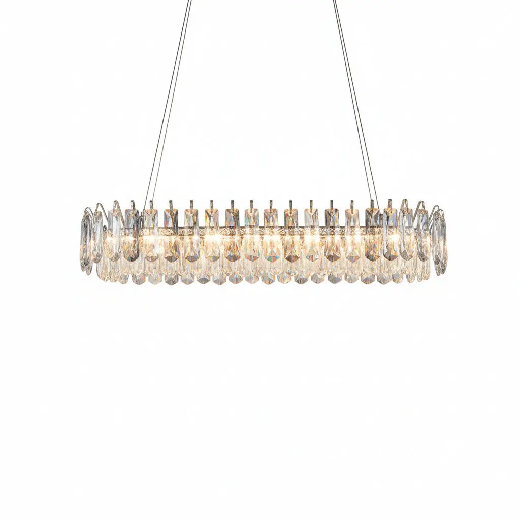 Crystal Modern Design Straight Chandelier ChandeliersLife®