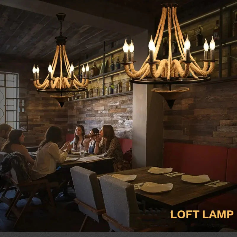 American Rope Pendant Light ChandeliersLife®