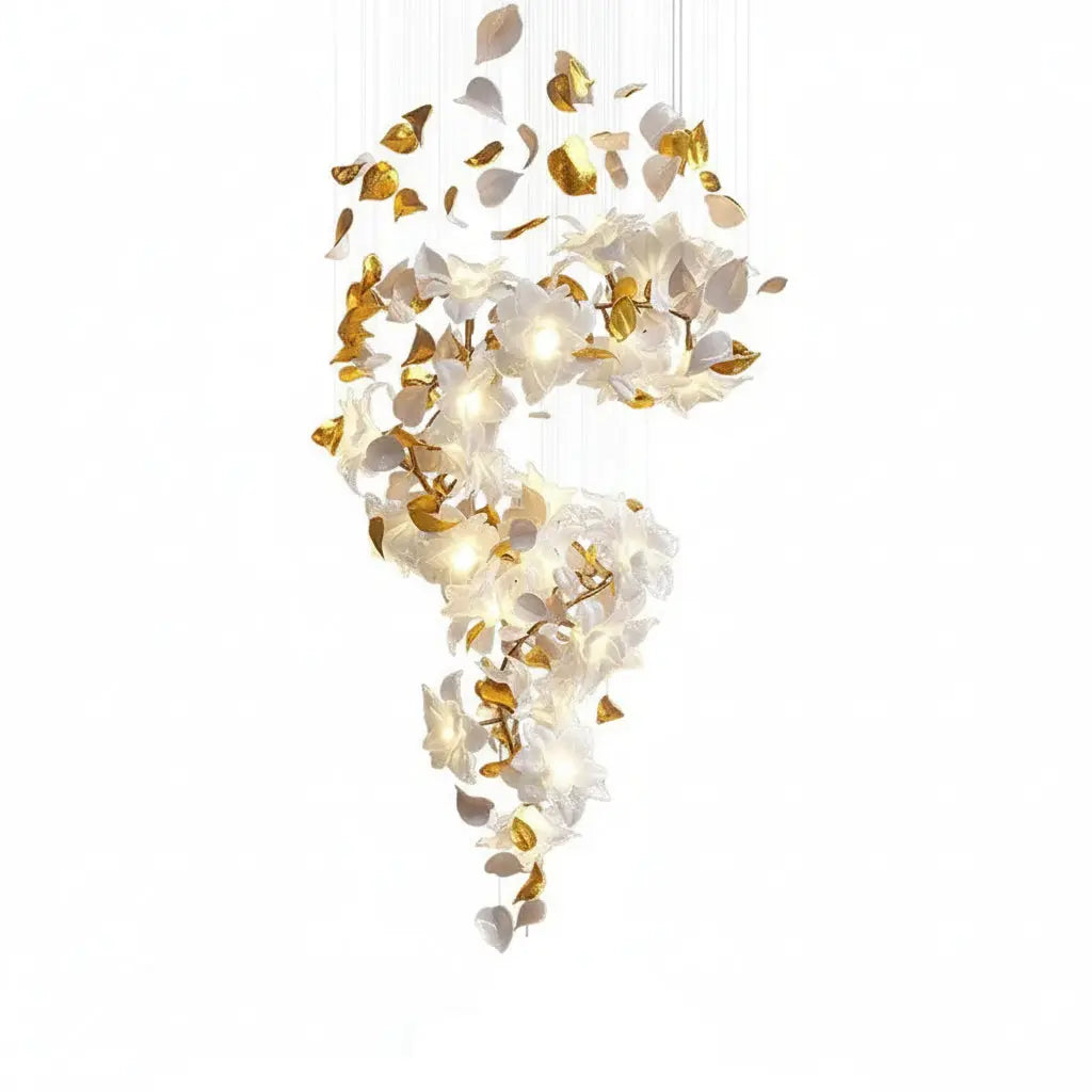 Duplex Villa Designer Flower Shaped Luxury Chandelier ChandeliersLife®