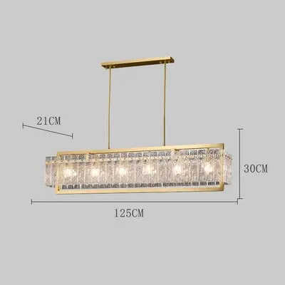 Water Ripple Handmade Glass Chandelier ChandeliersLife®