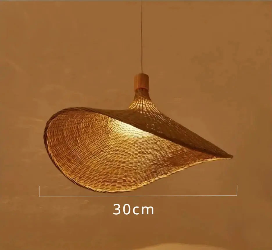 Retro Chinese Style Creative Straw Hat Chandelier ChandeliersLife®