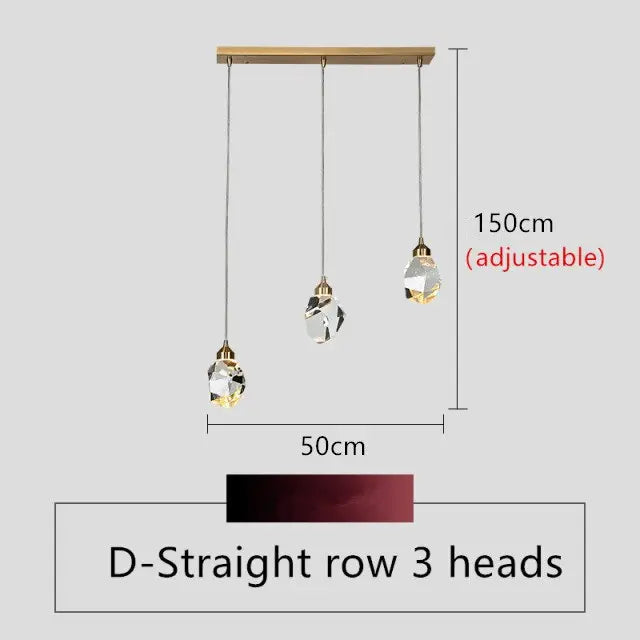 Nordic Ice Shape Pendant Light ChandeliersLife®