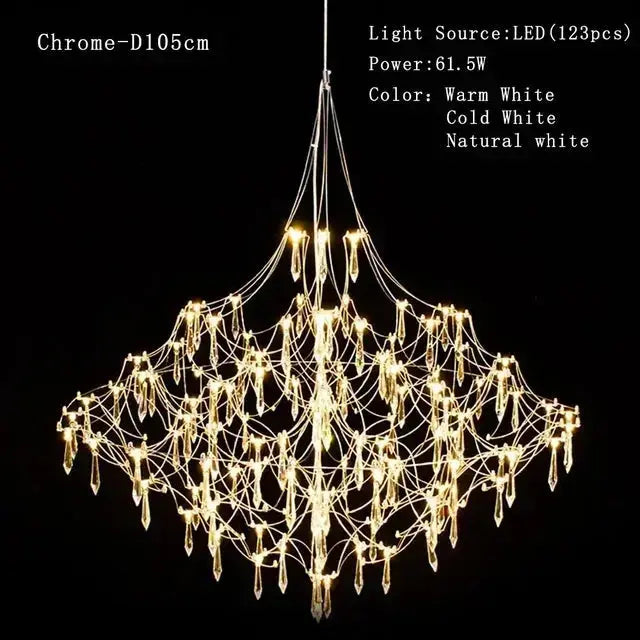 Abstract Design Crystal Cube Chandelier ChandeliersLife®