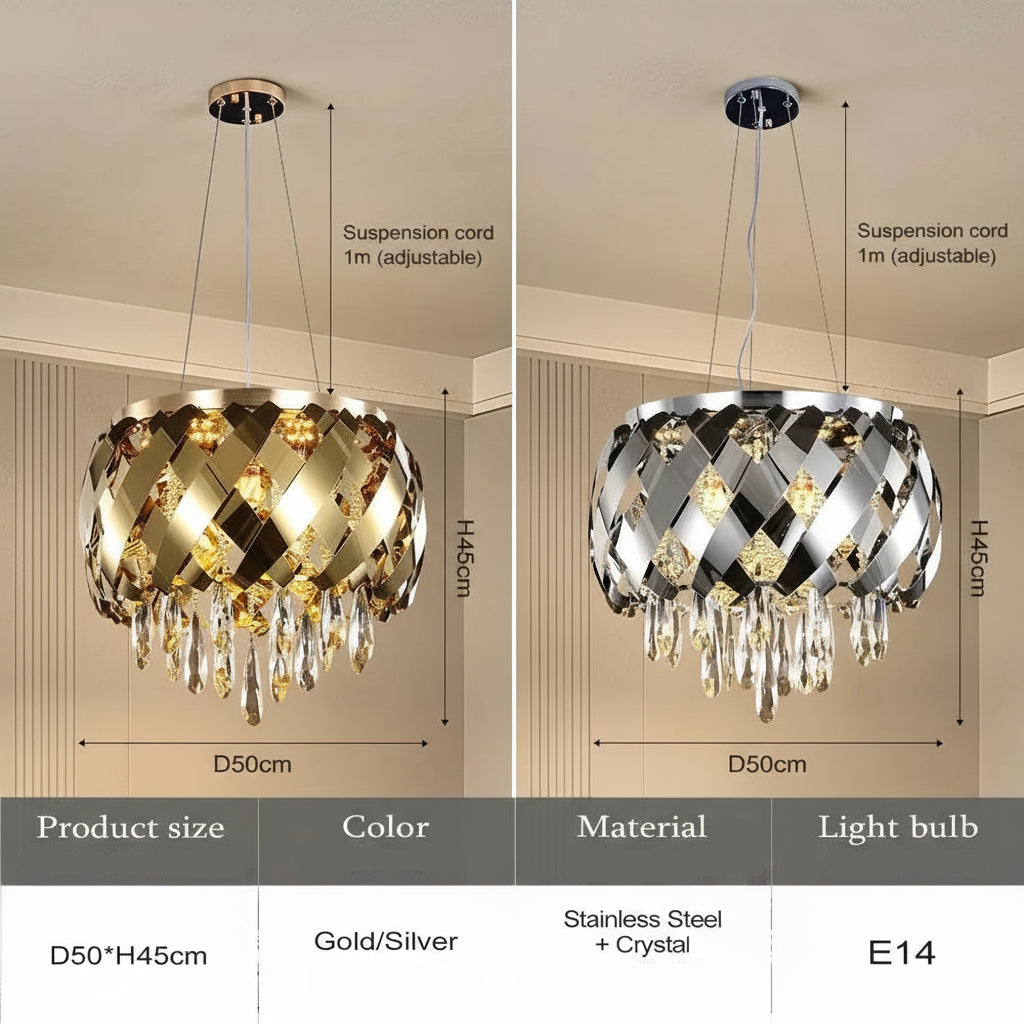 Round Pendant Lamp For Dining Room