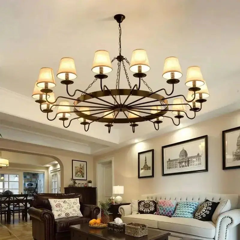 Industrial Retro Decor Chandelier ChandeliersLife®