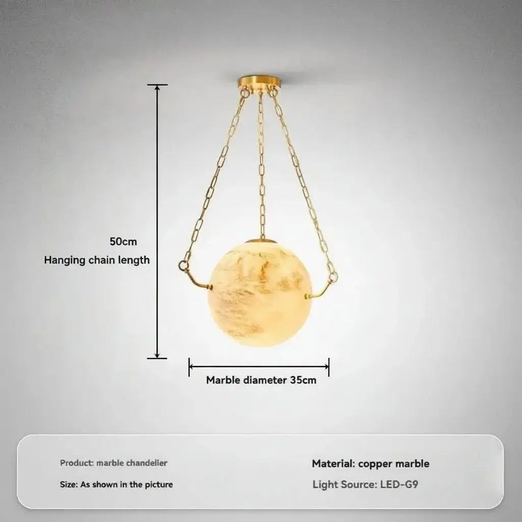 Designer Marble Ball Chandelier ChandeliersLife®