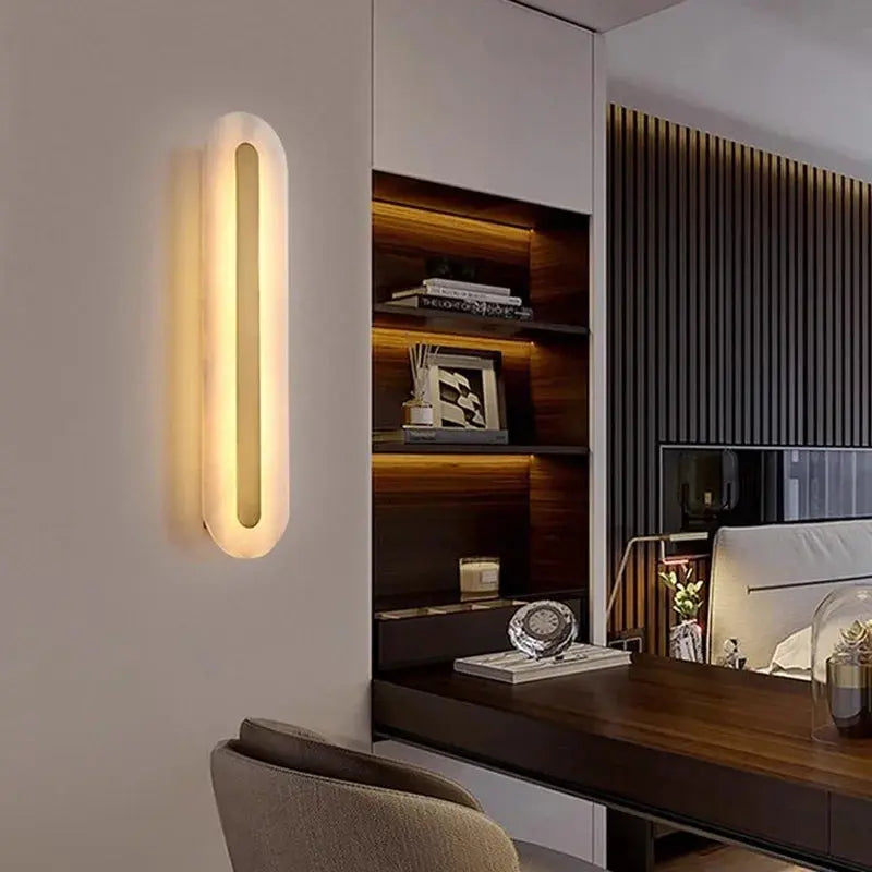 Gold Marble Wall Bedroom Lamp ChandeliersLife®
