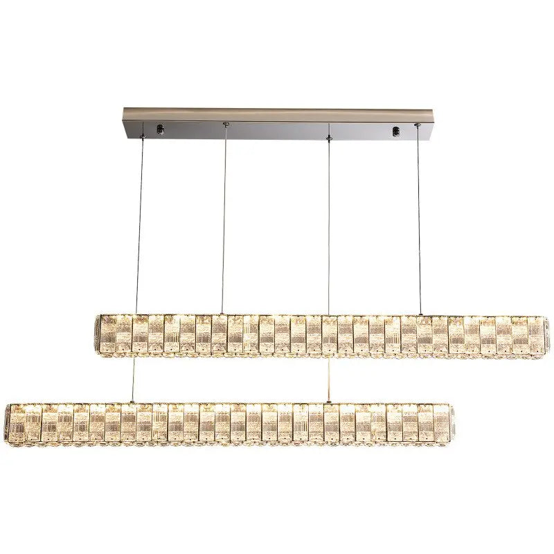 Crystal Oval Design LED Chandelier ChandeliersLife®