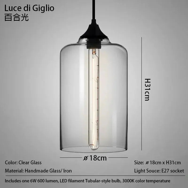 Clear Glass Pendant Light ChandeliersLife®