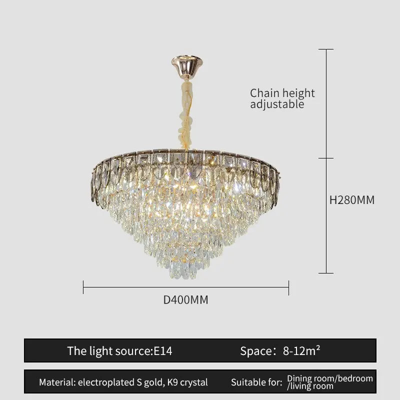 Crystal Chandelier Post-Modern Luxury Lighting ChandeliersLife®