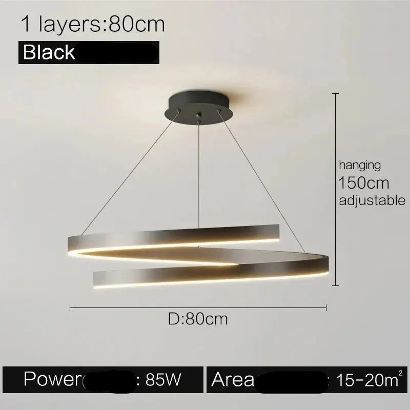 New Minimalist Living Room Modern Pendant Lamp ChandeliersLife®