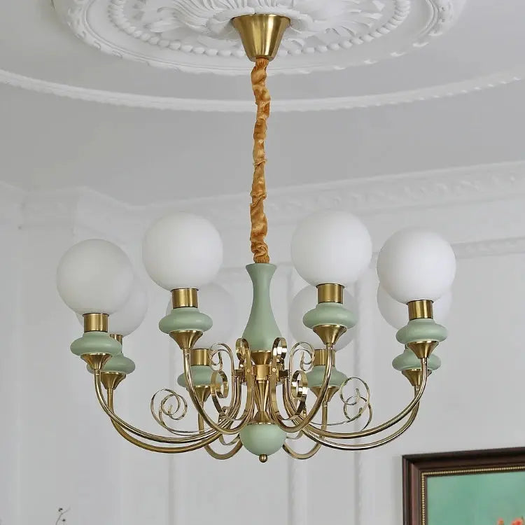 Nordic Retro Pastoral Cream Style Chandelier Bedroom Living Room Dining Room Ceiling Chandelier French Homestay LED Chandelier ChandeliersLife®