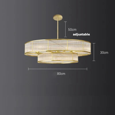 Lucien pendant and wall lights with copper and crystal elements — catalogue view 21
