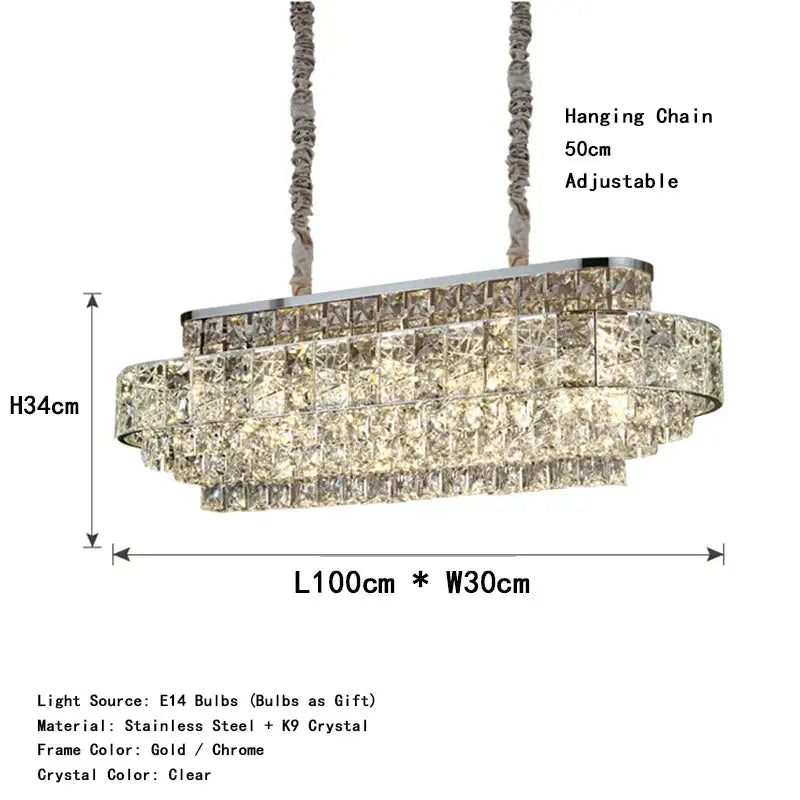 Crystal Elegant Chandelier Design